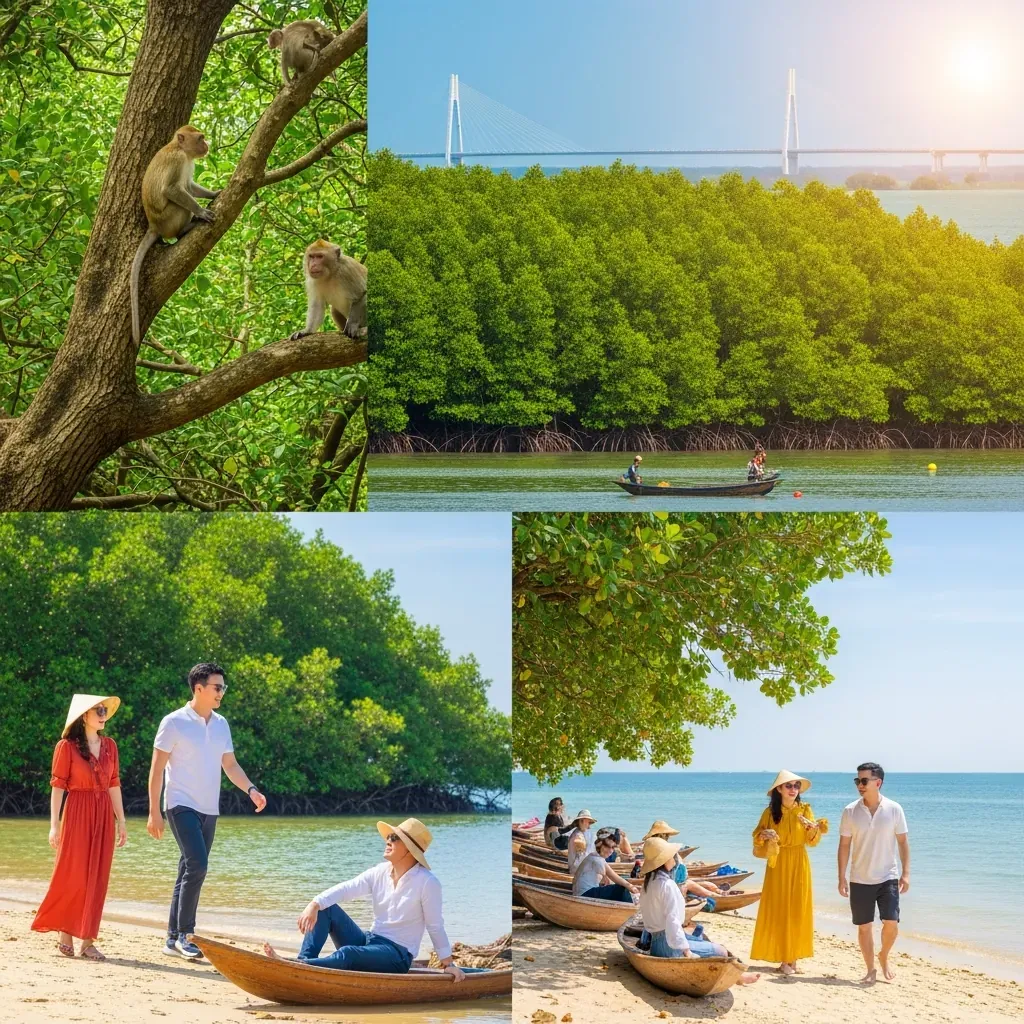 Lịch trình một ngày ở Cần Giờ gồm chợ, Đảo Khỉ và bãi biển 30/4