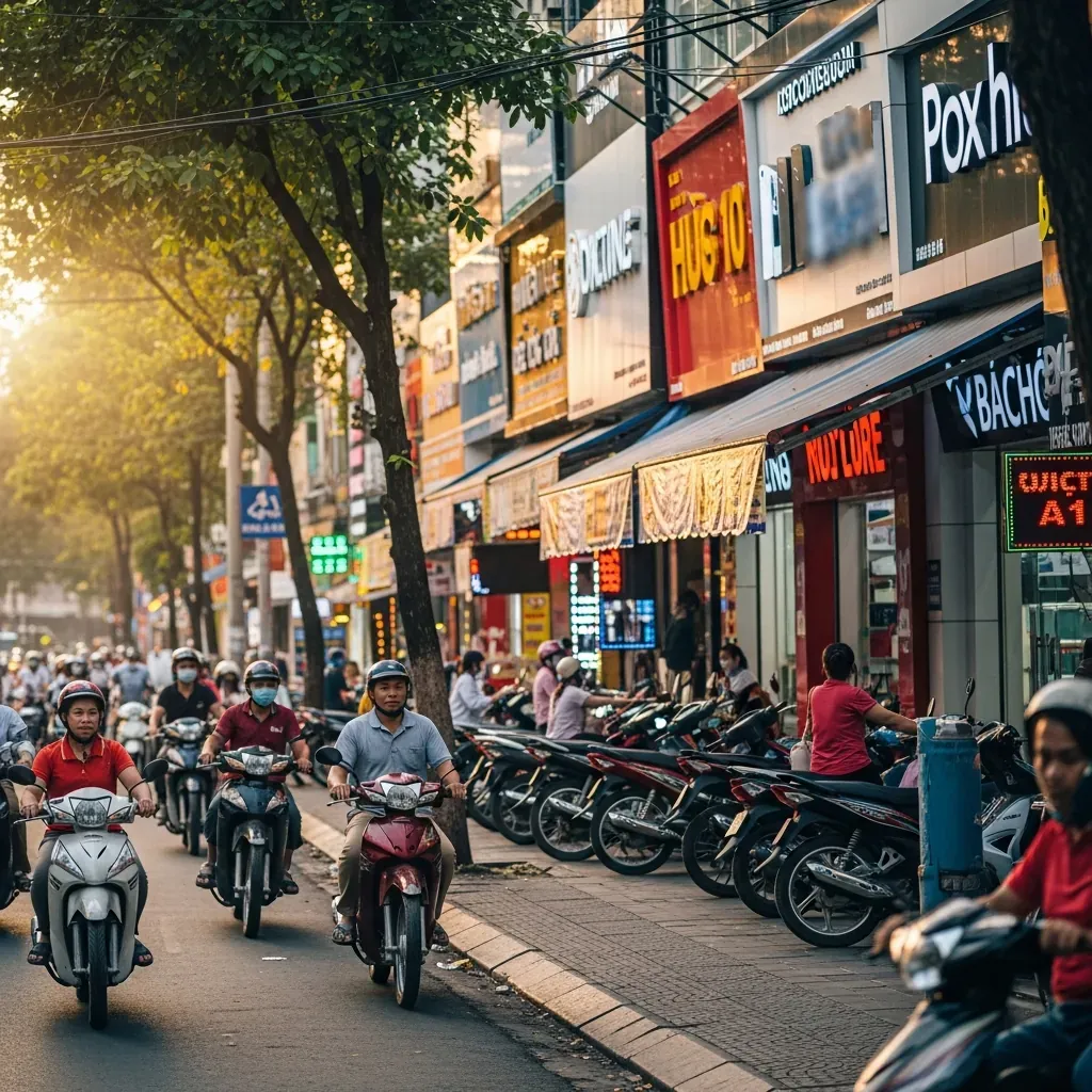 Khu vực tập trung cửa hàng điện thoại ở Quận 10 TP.HCM