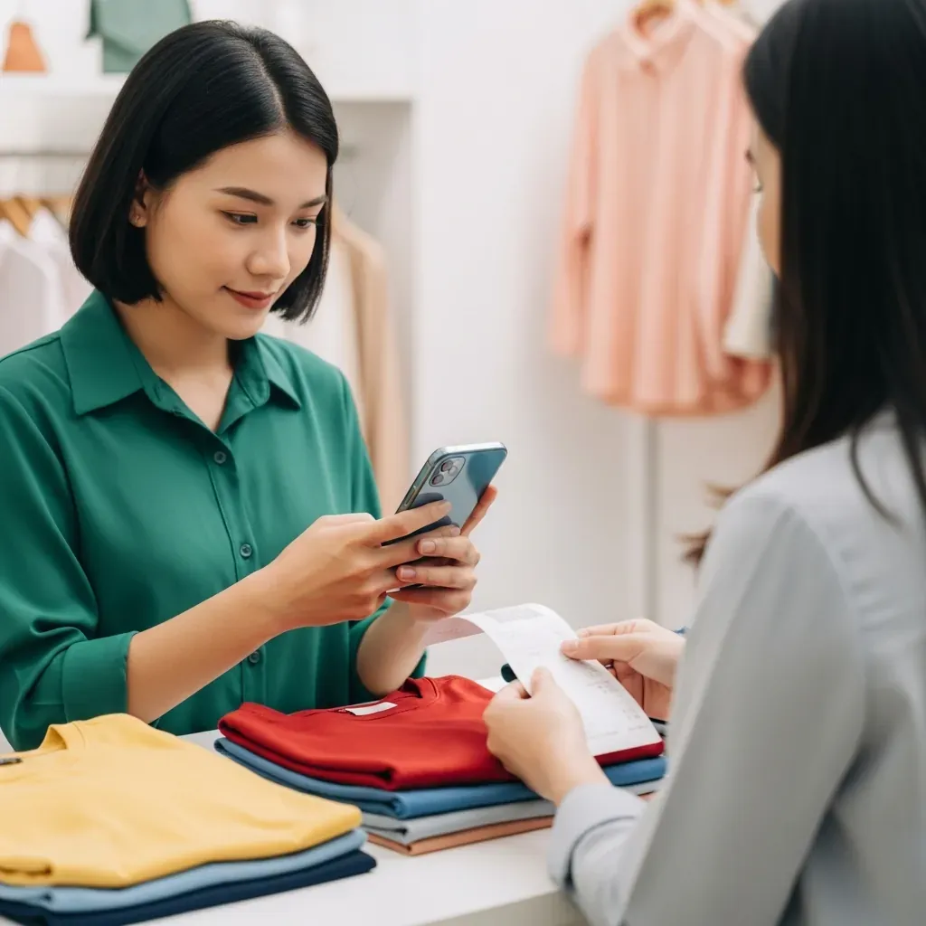 Chụp ảnh từng món đồ làm bằng chứng trước khi giao cho cửa hàng