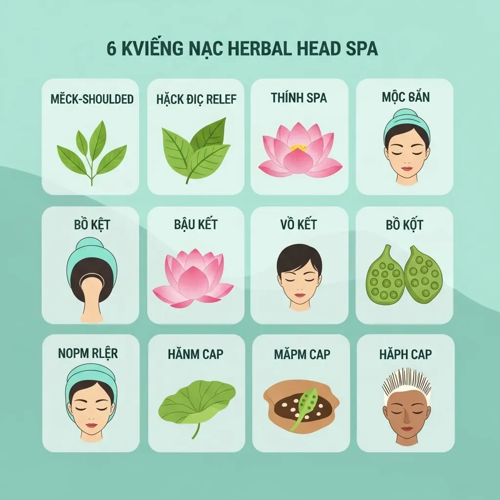 Bảng so sánh sáu spa gội đầu dưỡng sinh ở Quận 7 dạng infographic