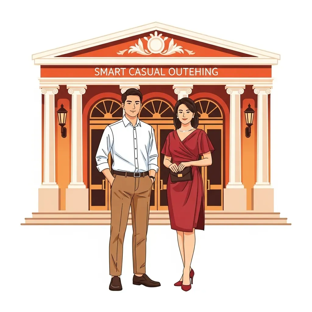 Gợi ý trang phục smart casual khi đi xem show tại Nhà hát Thành phố