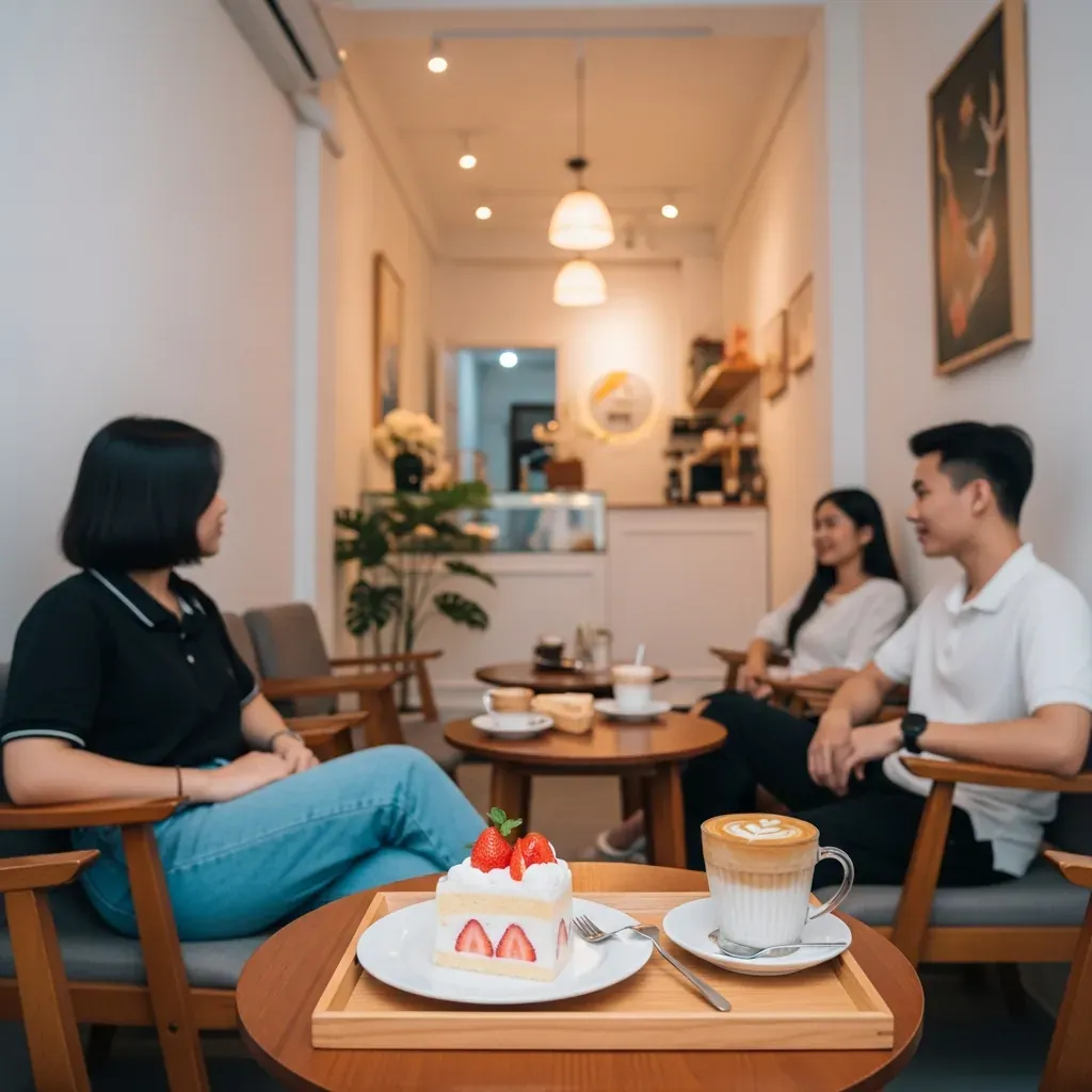 Quán cà phê đẹp trong hẻm Quận 5