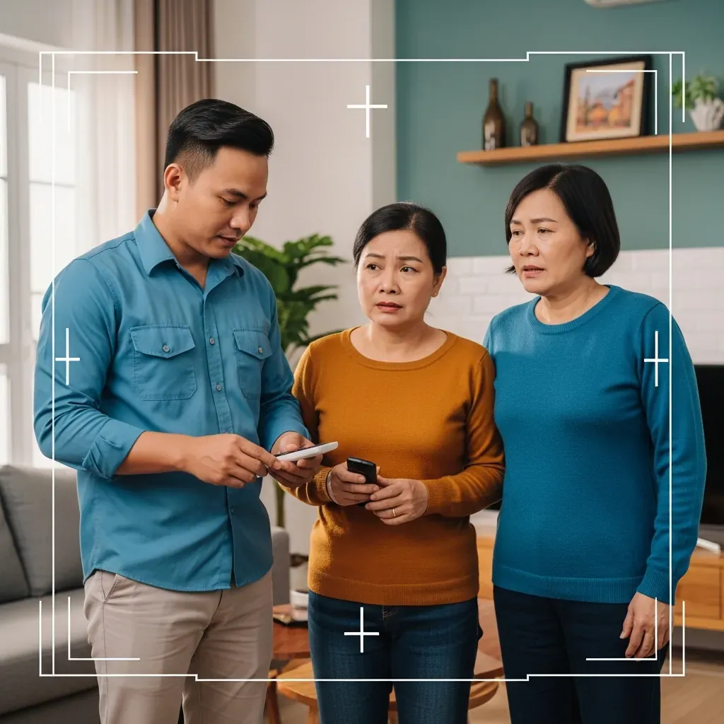 Camera an ninh ghi lại cảnh thợ chỉ thay pin remote nhưng tính giá cao