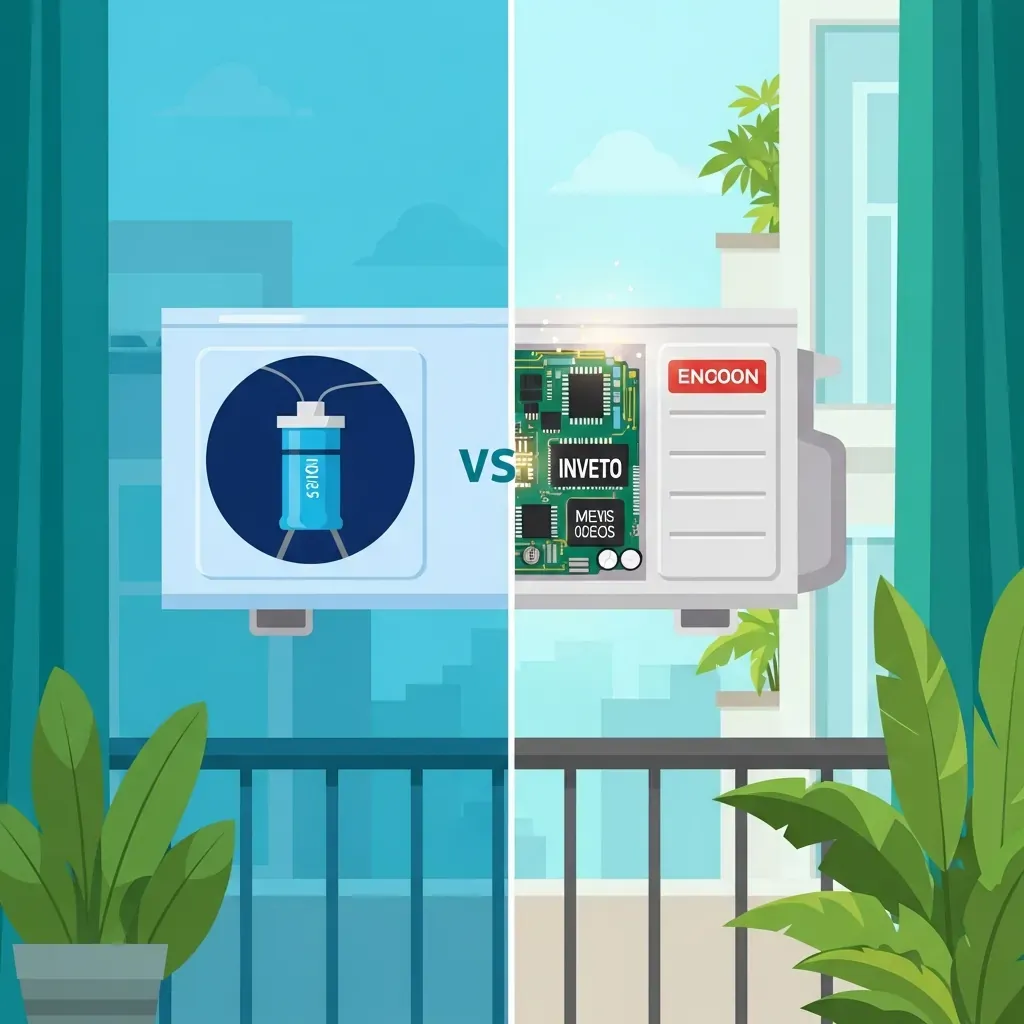 So sánh máy lạnh Mono và Inverter ảnh hưởng giá sửa