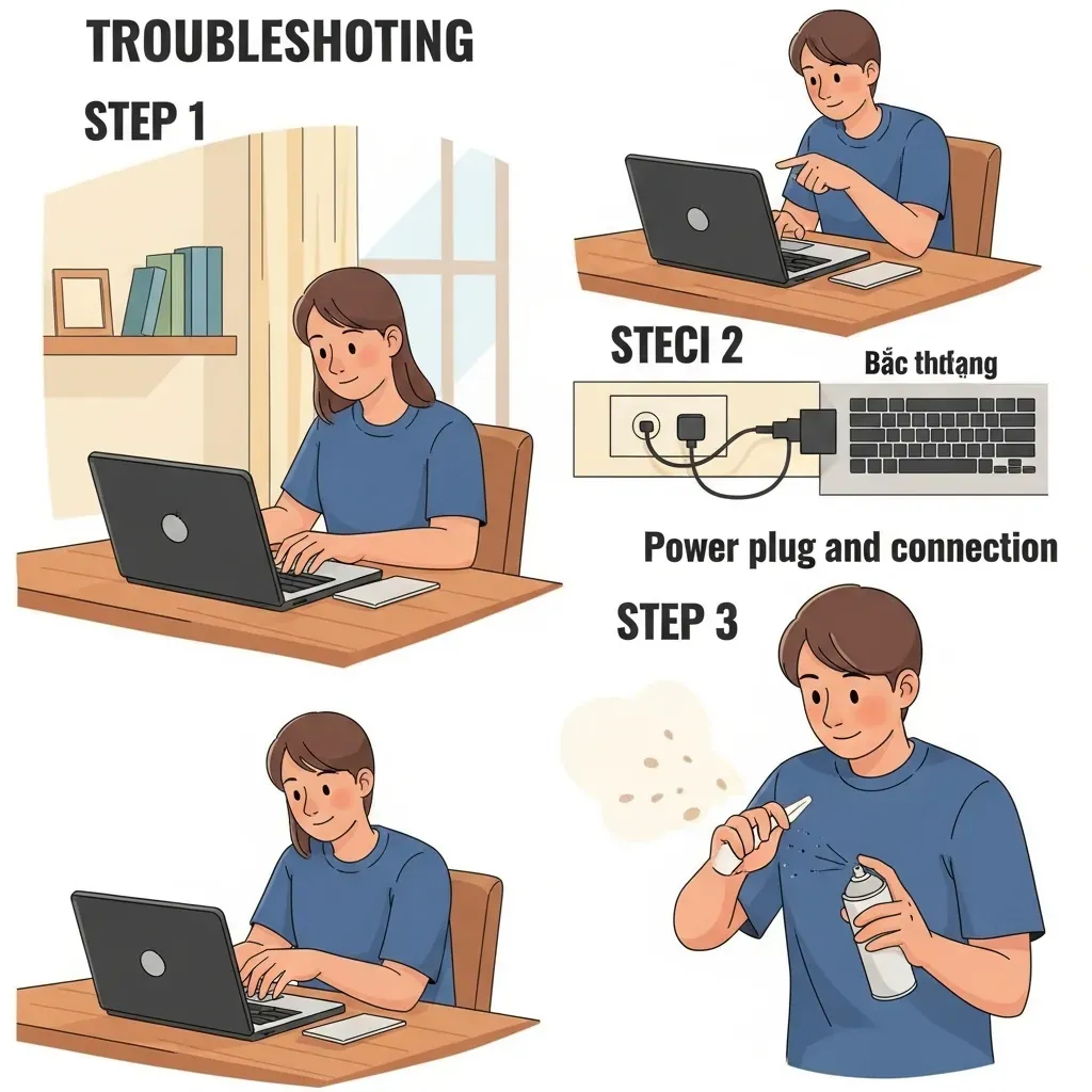 Hướng dẫn tự kiểm tra các lỗi máy tính cơ bản tại nhà