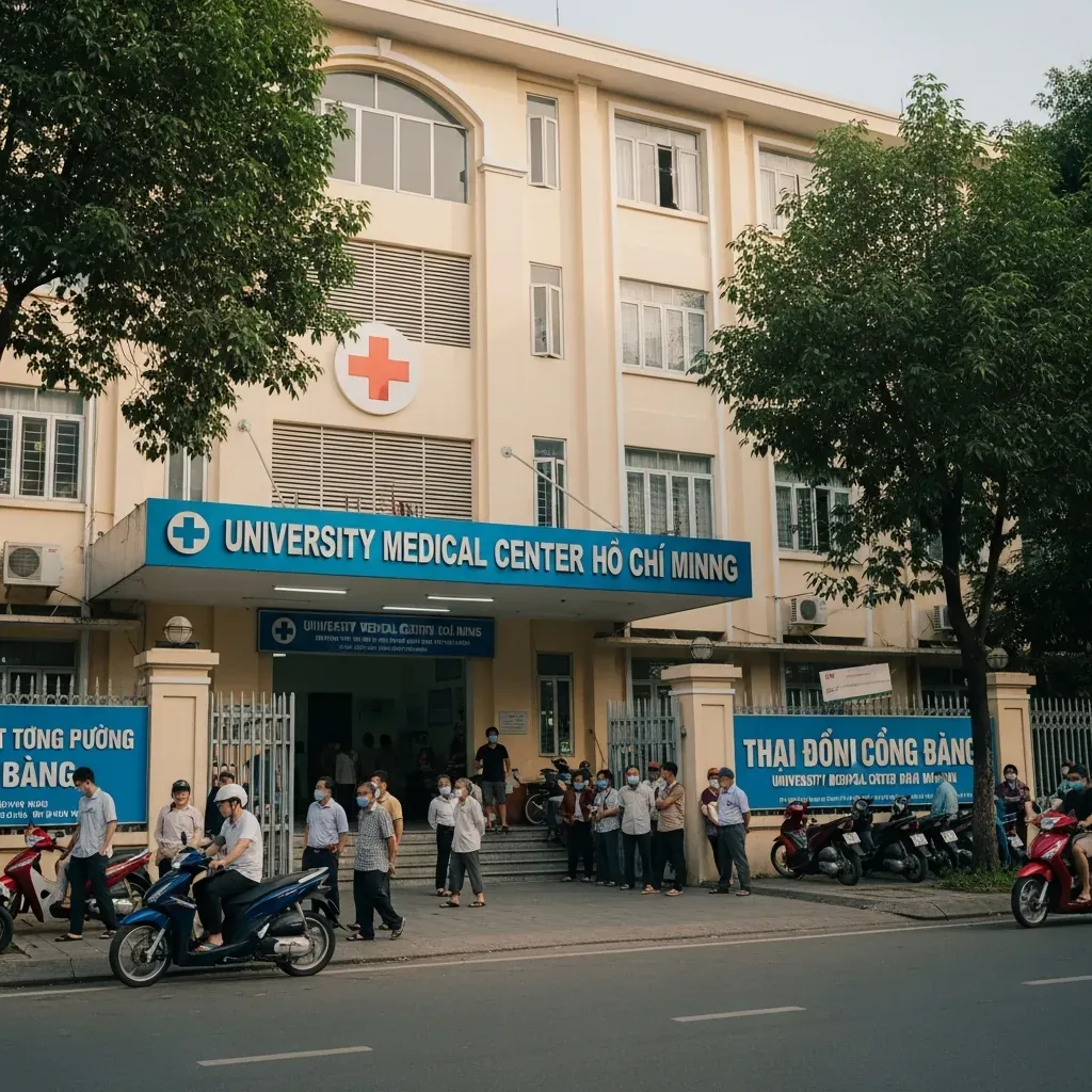 Bệnh viện Đại học Y Dược TP.HCM cơ sở Hồng Bàng, Quận 5.