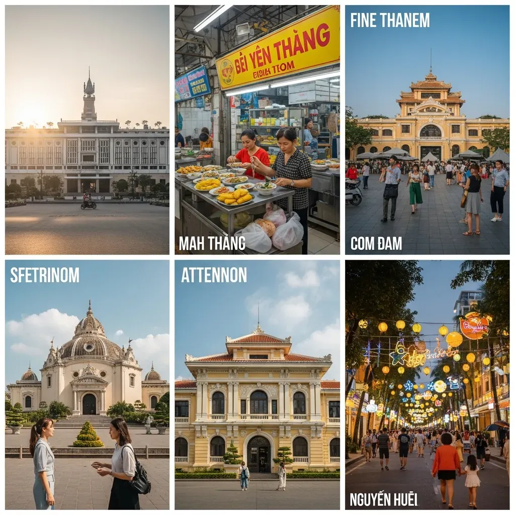 Lịch trình một ngày khám phá trung tâm Sài Gòn theo khung giờ