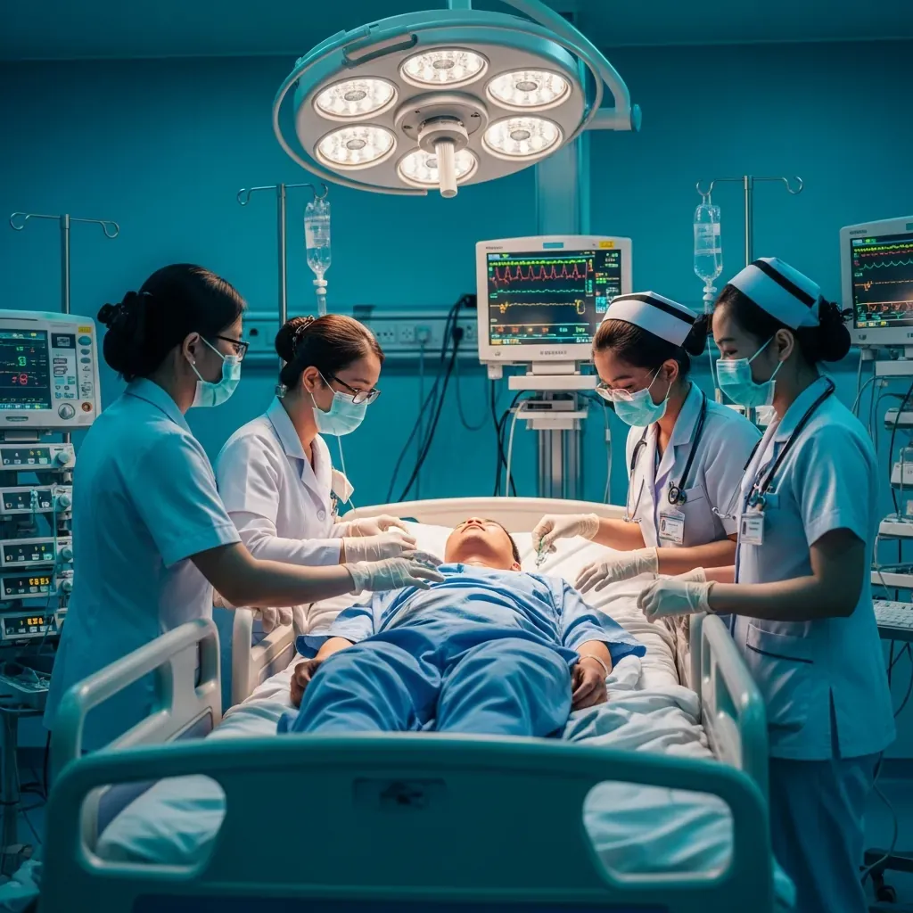 Bệnh nhân được cấp cứu sốc phản vệ tại bệnh viện ở TP.HCM