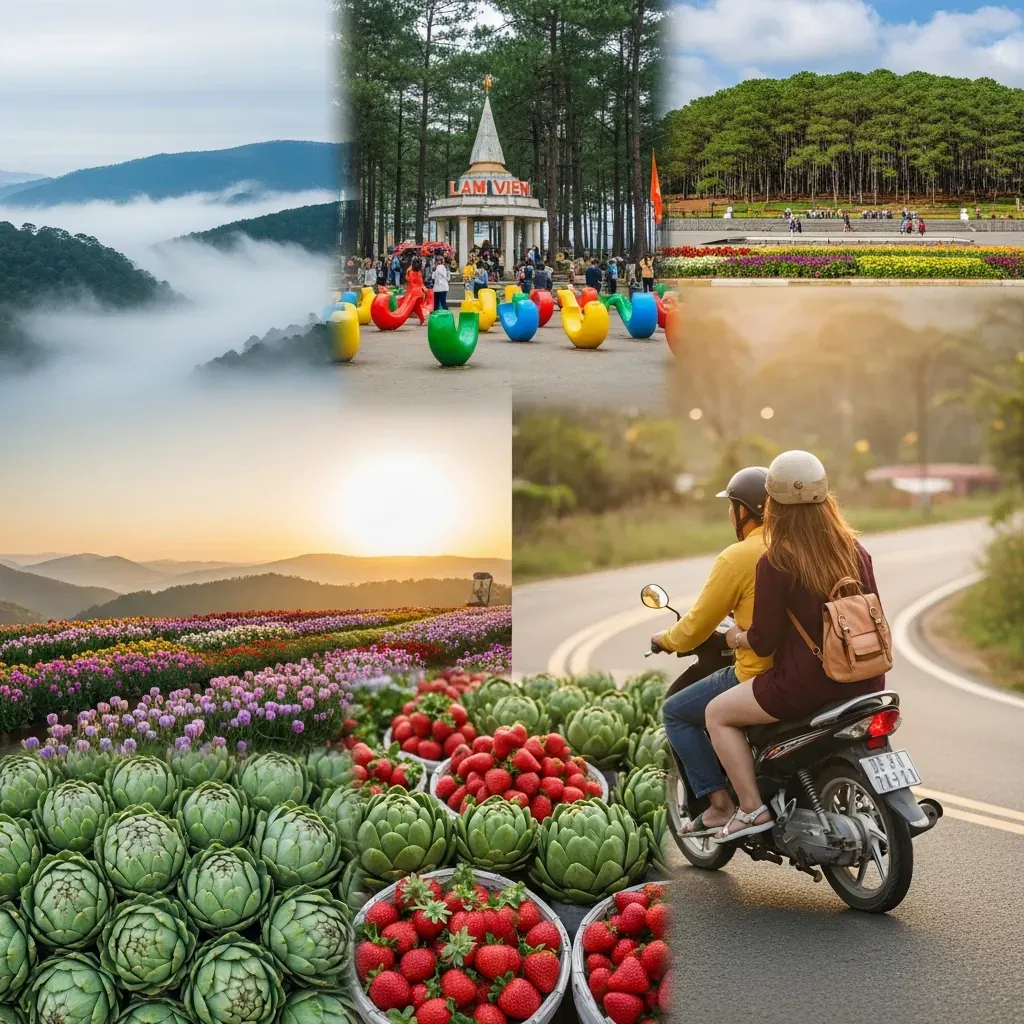 Gợi ý lịch trình tham quan Đà Lạt cho khách đi xe khách từ Tân Bình