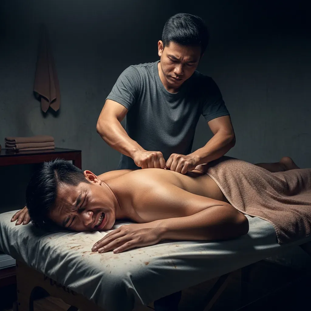 Cảnh báo rủi ro khi massage sai kỹ thuật gây đau đớn cho khách.